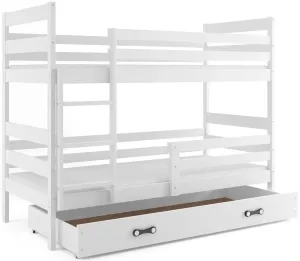 BMS Detská poschodová posteľ ERYK | biela Farba: Biela / biela, Rozmer.: 160 x 80 cm #8008761