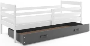 BMS Detská jednolôžková posteľ ERYK | biela Farba: biela / sivá, Rozmer.: 190 x 80 cm #8031142