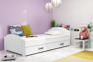 BMS Detská posteľ LILI Farba: Biela - biela #8041201