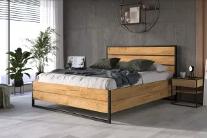BMS Manželská posteľ LOFT | 140 x 200 cm #8041409