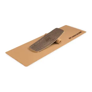 BoarderKING Indoorboard Curved, balančná doska, podložka, valec, drevo/korok #1425257