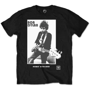 Bob Dylan tričko Blowing in the Wind Čierna XL