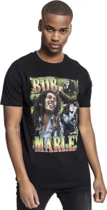 Mr. Tee Bob Marley Roots Tee black - Size:XS