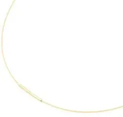 Boccia Titanium Pozlátené oceľové lanko 0802-02 45 cm