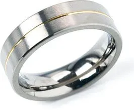 Boccia Titanium Snubný titánový prsteň 0101-21 56 mm