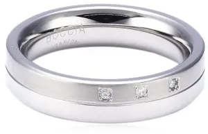 Boccia Titanium Titánový snubný prsteň s diamantmi 0129-03 50 mm