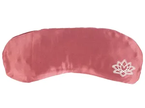 Meditačný vankúšik na oči s levanduľou Bodhi Lotus mako-satén Farba: ružová