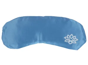 Meditačný vankúšik na oči s levanduľou Bodhi Lotus mako-satén Farba: svetlo modrá