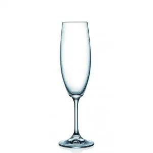 Bohemia Crystal Pohár na šampanské LARA 220ml 6ks #4129935