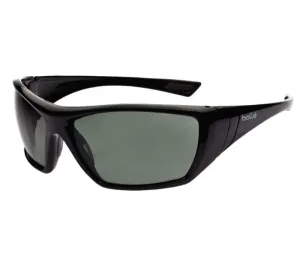 Ochranné okuliare BOLLÉ® HUSTLER - čierne, dymové (Farba: Čierna, Šošovky: Dymovo sivé) #2369944