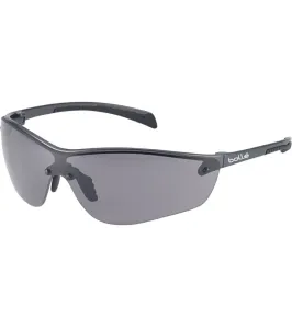 Ochranné okuliare BOLLÉ® SILIUM PLUS - kovovo sivé, dymové (Farba: Sivá, Šošovky: Dymovo sivé) #1154045