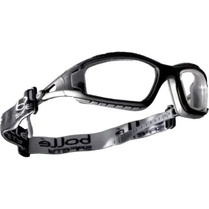 Okuliare ochranné BOLLÉ® TRACKER - číre (Farba: Čierna, Šošovky: Číre)
