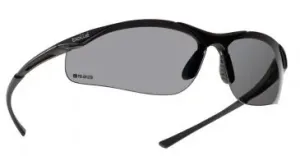 Ochranné okuliare BOLLÉ® CONTOUR - čierne, polarizačné (Farba: Čierna, Šošovky: Dymovo sivé polarizované) #5806436