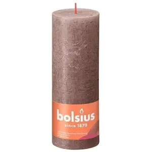BOLSIUS rustikálna stĺpová taupe 190 × 68 mm