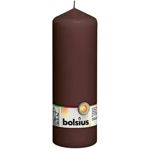 BOLSIUS sviečka klasická gaštanovo hnedá 200 × 68 mm