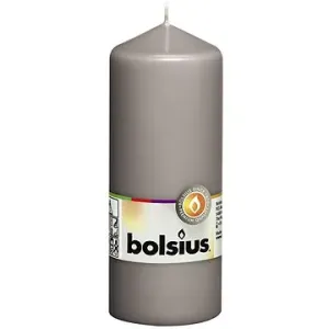 BOLSIUS sviečka klasická teplá sivá 150 × 58 mm