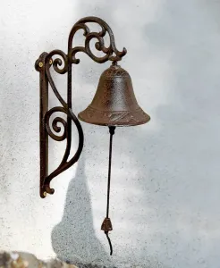 Boltze Litinový zvonek na stěnu