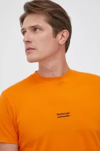 Bavlnené tričko Bomboogie oranžová farba, jednofarebné #182026