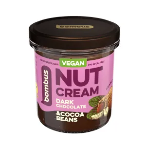 Bombus Nut Cream Dark Chocolate & Cocoa Beans orechová nátierka s čokoládou 300 g