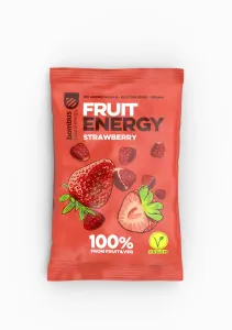 Bombus Fruit Gummies ovocné cukríky príchuť Strawberry 35 g