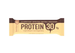 Bombus Protein 30 % proteínová tyčinka príchuť Vanilla & Crispies 50 g