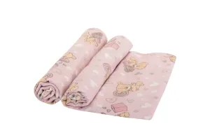 BOMIMI TETRA Premium 2ks Detské textilné osušky, ružová, veľkosť