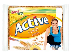 Trvanlivý chlieb Active fitness - Bona Vita, 500g