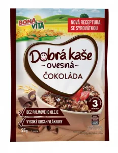 Bonavita Dobrá kaša ovsená čokoláda 55 g #1553167