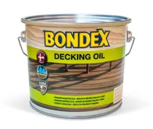 BONDEX DECK PROTECT - Ochranný syntetický napúšťací olej 0,75 l bezfarebný #4370831
