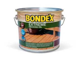Bondex Olej Extreme Decking Oil - olej s vysokou penetračnou schopnosťou 2,5 l bezfarebný