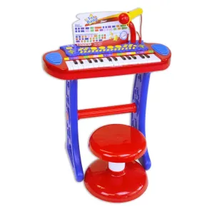 BONTEMPI - Detské elektronické piano so stoličkou a mikrofónom #3913731