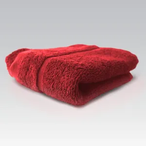 Dobrý Textil Malý uterák Economy 30x50 - Červená | 30 x 50 cm