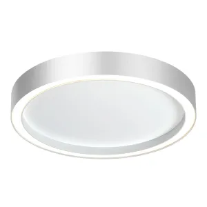 Stropné svietidlo Bopp Aura LED Ø 55 cm biela/hliník