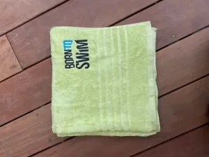 Uterák borntoswim cotton towel 50x100cm zelená