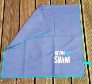 Microfibre uterák borntoswim towel modrá