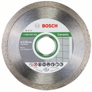 BOSCH Standard for Ceramic 115 × 22,23 × 1,6 × 7 mm