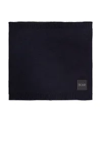 Detský šál komín BOSS tmavomodrá farba, jednofarebný #2565939
