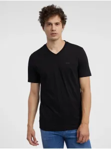 Čierne pánske tričko Hugo Boss #6369465
