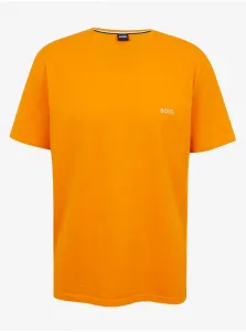 Oranžové pánske tričko HUGO BOSS #5546509