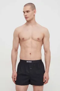 Bavlnené boxerky BOSS 2-pak béžová farba