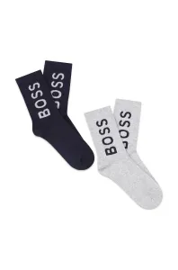 Detské ponožky BOSS tmavomodrá farba #259832