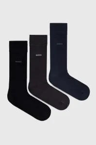 Hugo Boss 3 PACK - pánske ponožky BOSS 50484005-960 40-46