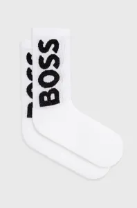 Ponožky BOSS pánske, biela farba #248632