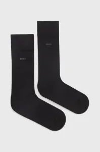 Ponožky BOSS pánske, čierna farba #8733185