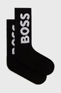 Ponožky BOSS pánske, čierna farba #4689785