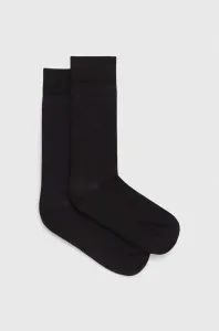 Ponožky BOSS pánske, čierna farba #8691714