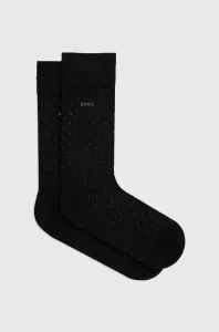 Ponožky BOSS pánske, šedá farba #8412118