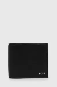 Kožená peňaženka BOSS pánsky, čierna farba #4245114