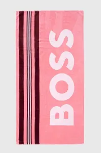 Bavlnený uterák BOSS ružová farba #4232037