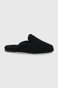 Papuče Boss čierna farba #6259057